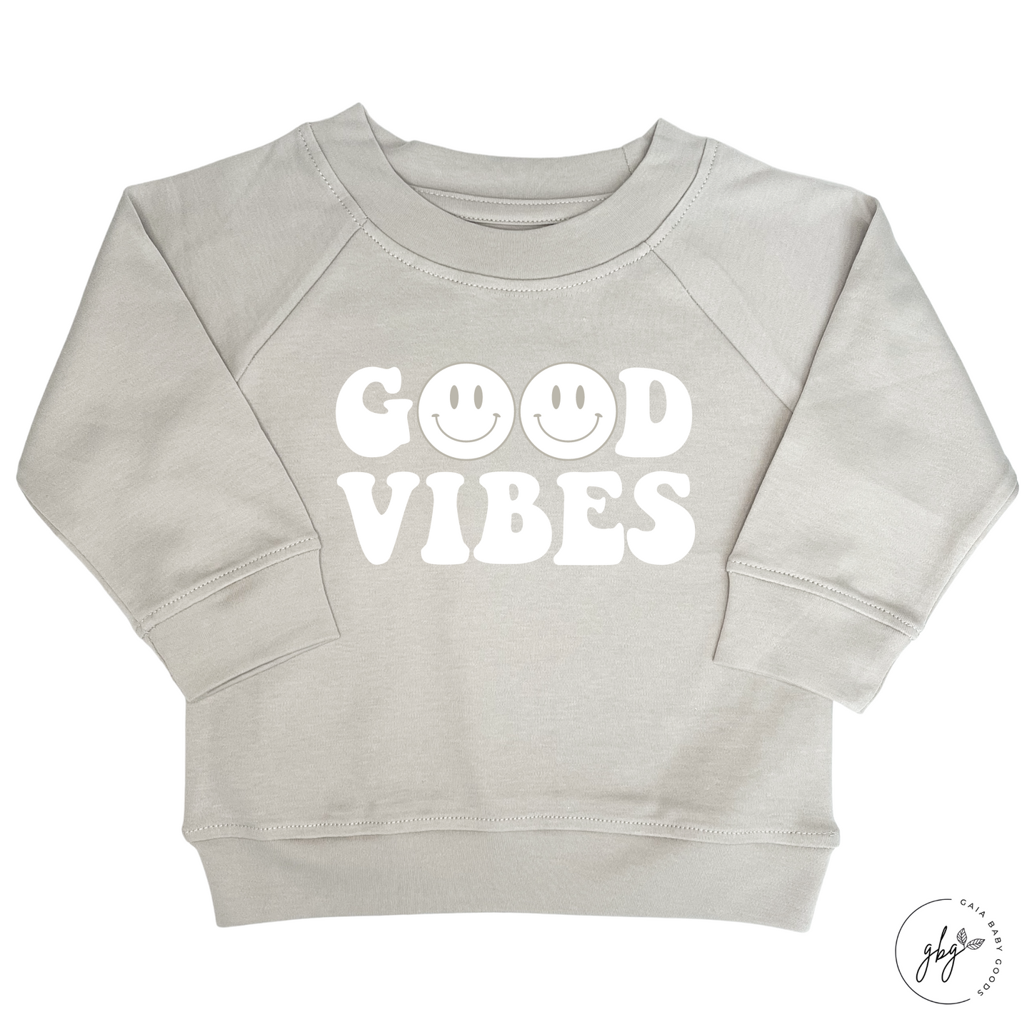 Good Vibes Organic Pullover