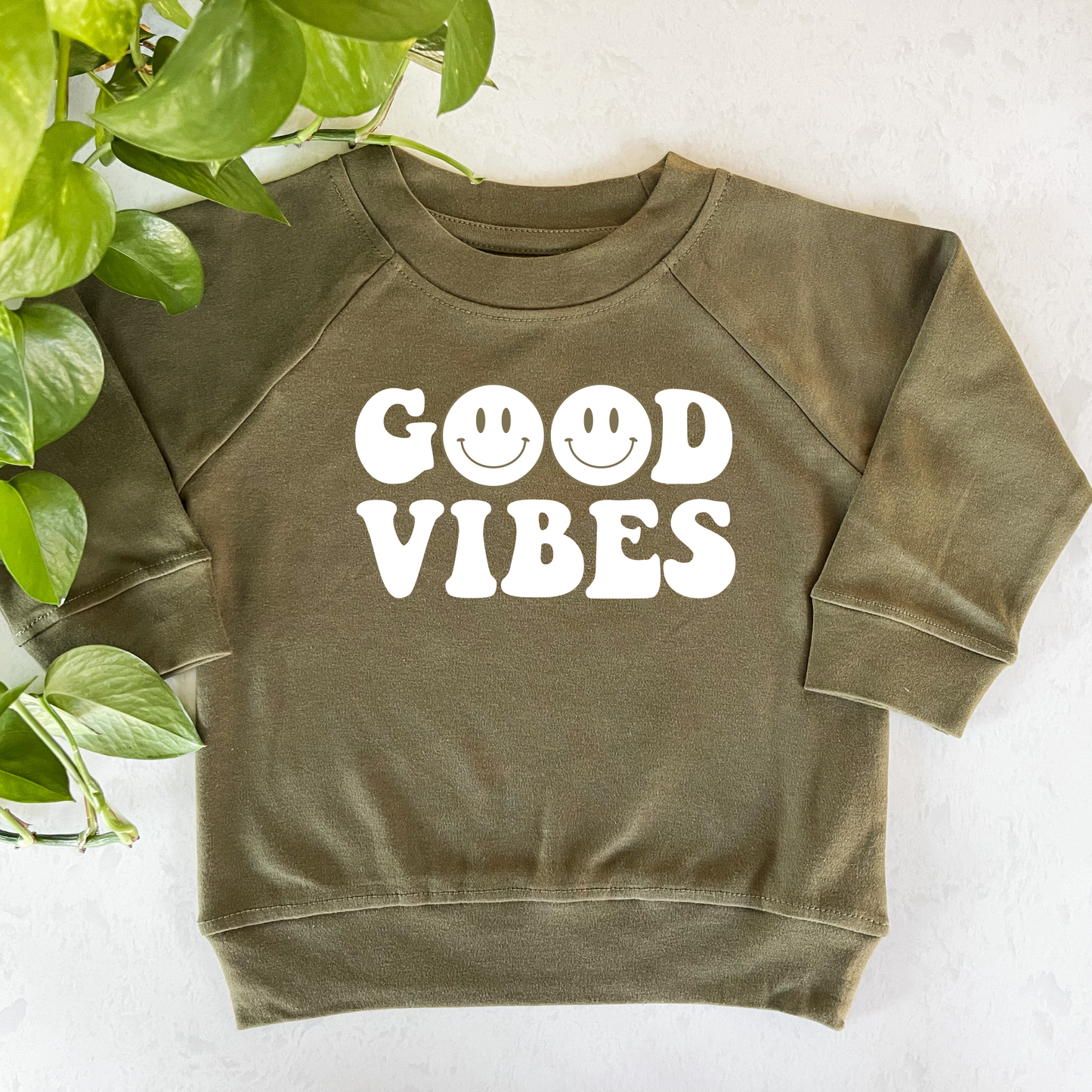 Good Vibes Organic Pullover