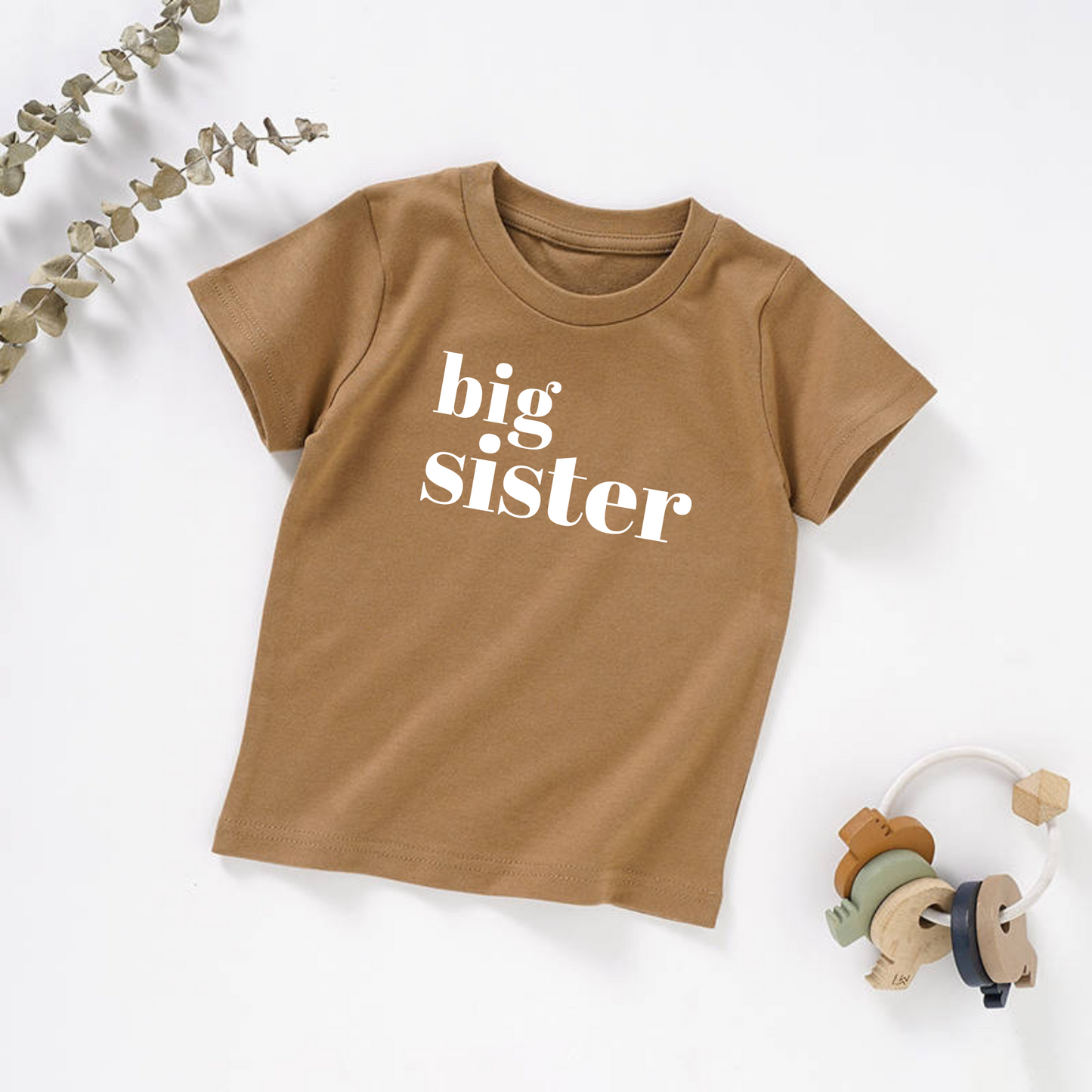 Big Sister Organic Toddler Tee