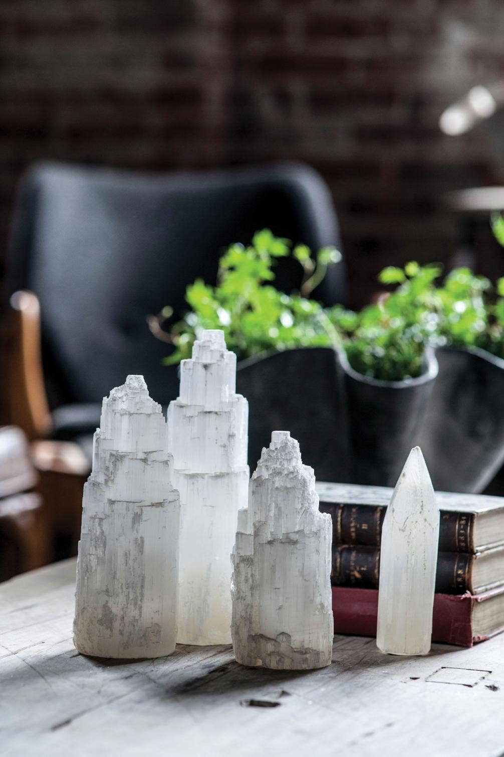 Selenite Cleansing Tower