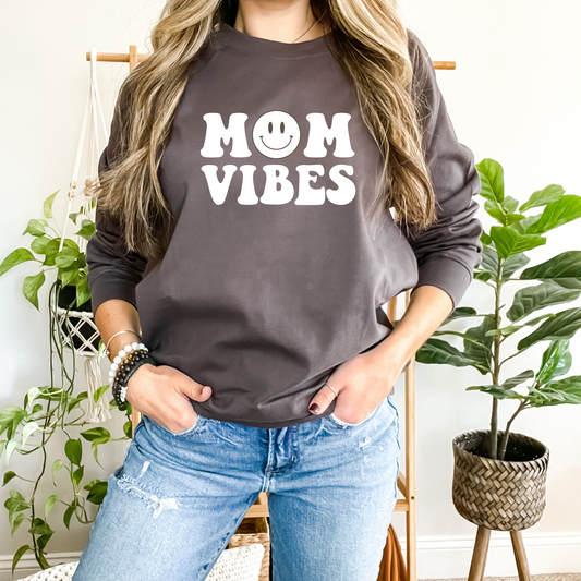 Mom Vibes Organic Women's Pullover