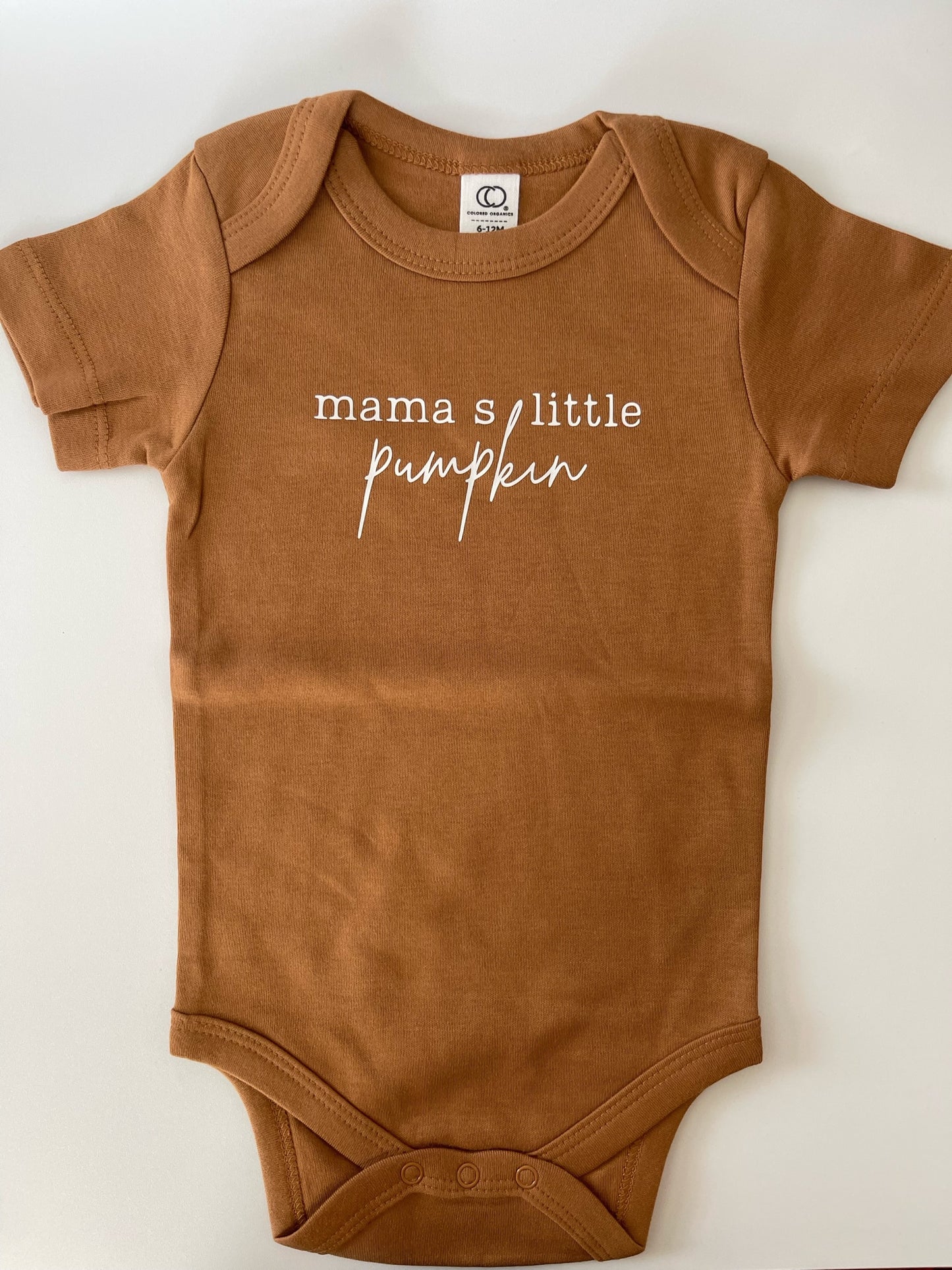 Imperfect 6-12M Mama's Little Pumpkin Bodysuit