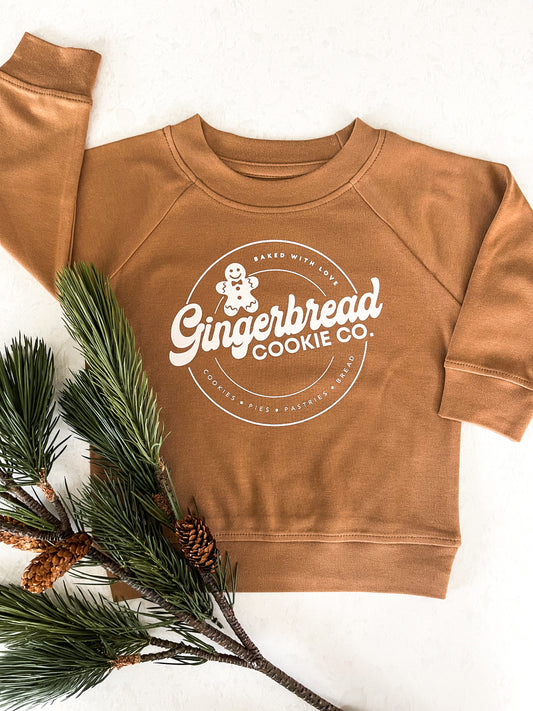 Gingerbread Cookie Co. Organic Pullover in Chestnut