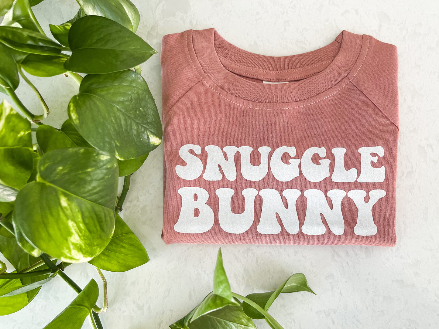 Retro Snuggle Bunny Organic Pullover